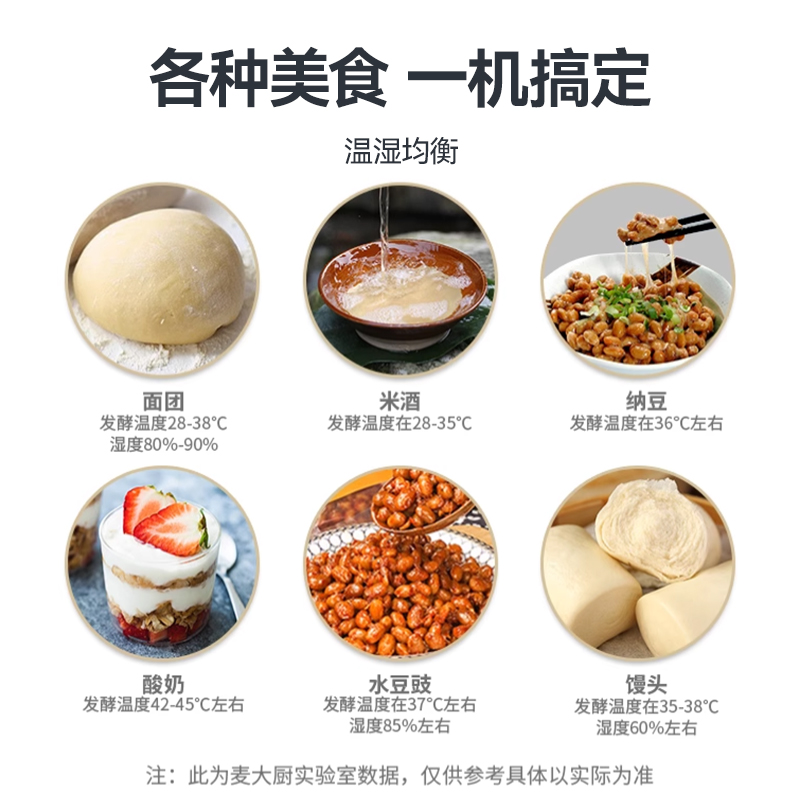 麥大廚32盤商用醒發發酵箱噴霧智能保溫型1.8kW