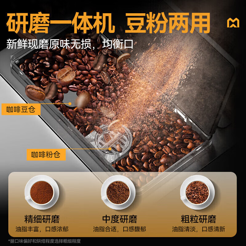 麥大廚B22系列標準款家用無底座全自動咖啡機
